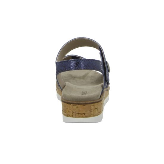 LONGO Riemchen Sandalen blau