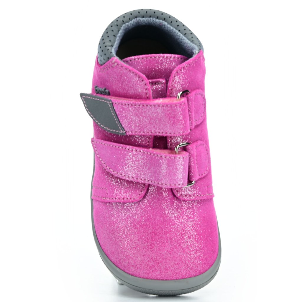 Beda Janette mit Membran (BF 0001/W/M/TS) rosa Barfuß-Stiefeletten