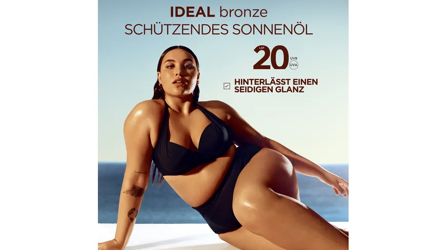 Garnier Ambre Solaire Bräunungs-Öl Ideal SPF20 150 ml