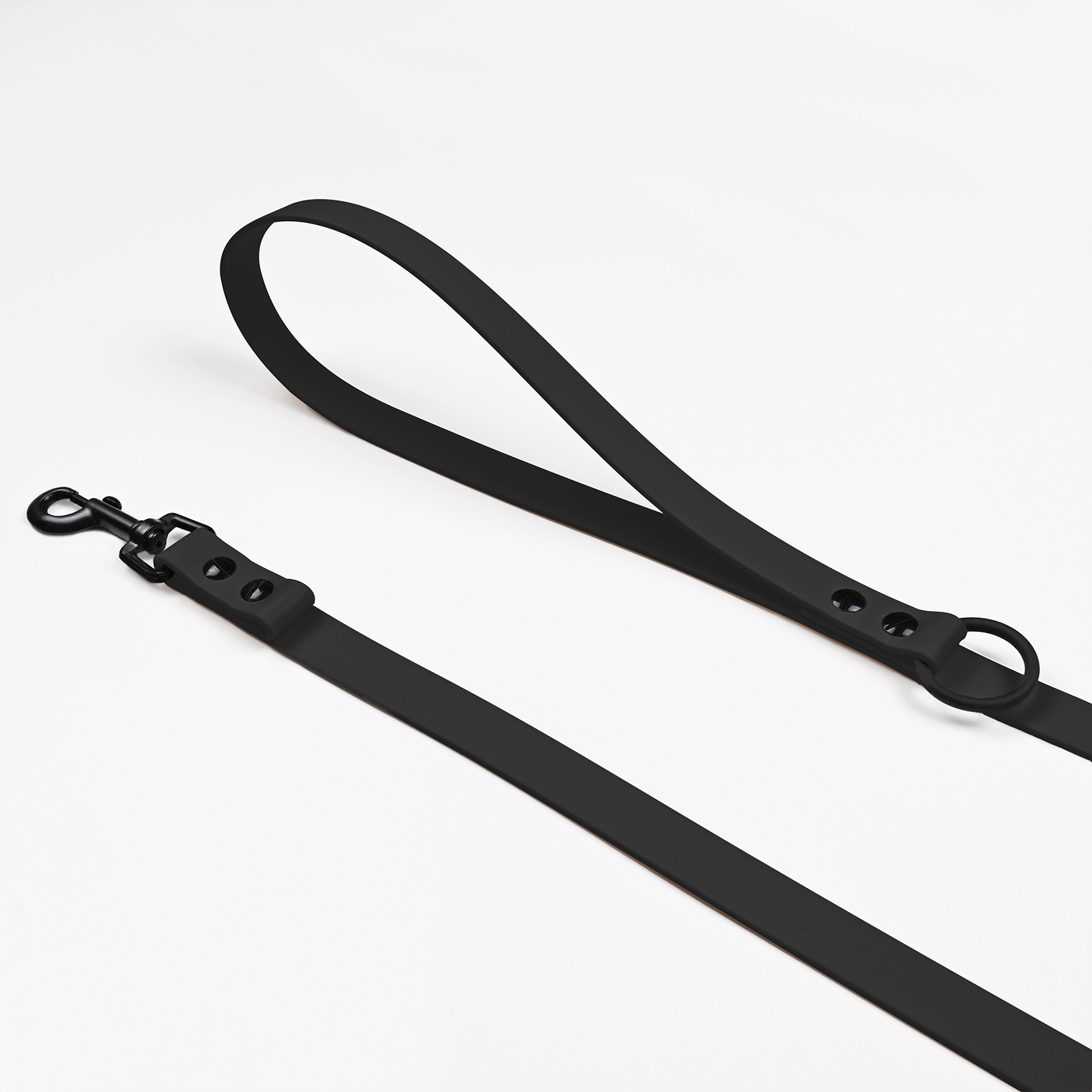 THE DOG IDEA Hundeleinen THE DOG IDEA Cityleine Biothane Khaki schwarz