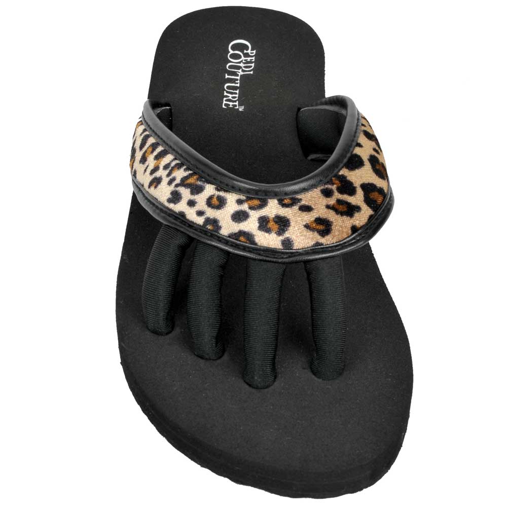 Pedi Couture Wild Leopard Velour medium