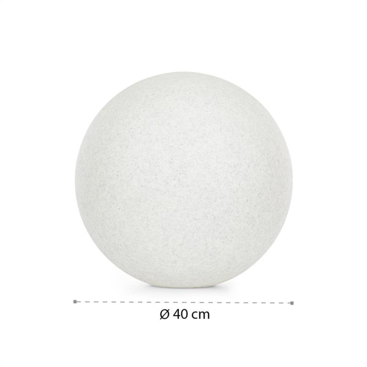 blumfeldt Gartenleuchte LEU13-Shinestone-40, 16 Farboptionen, 4 Farbwechsel-Modi, dimmbare LED, LED integriert