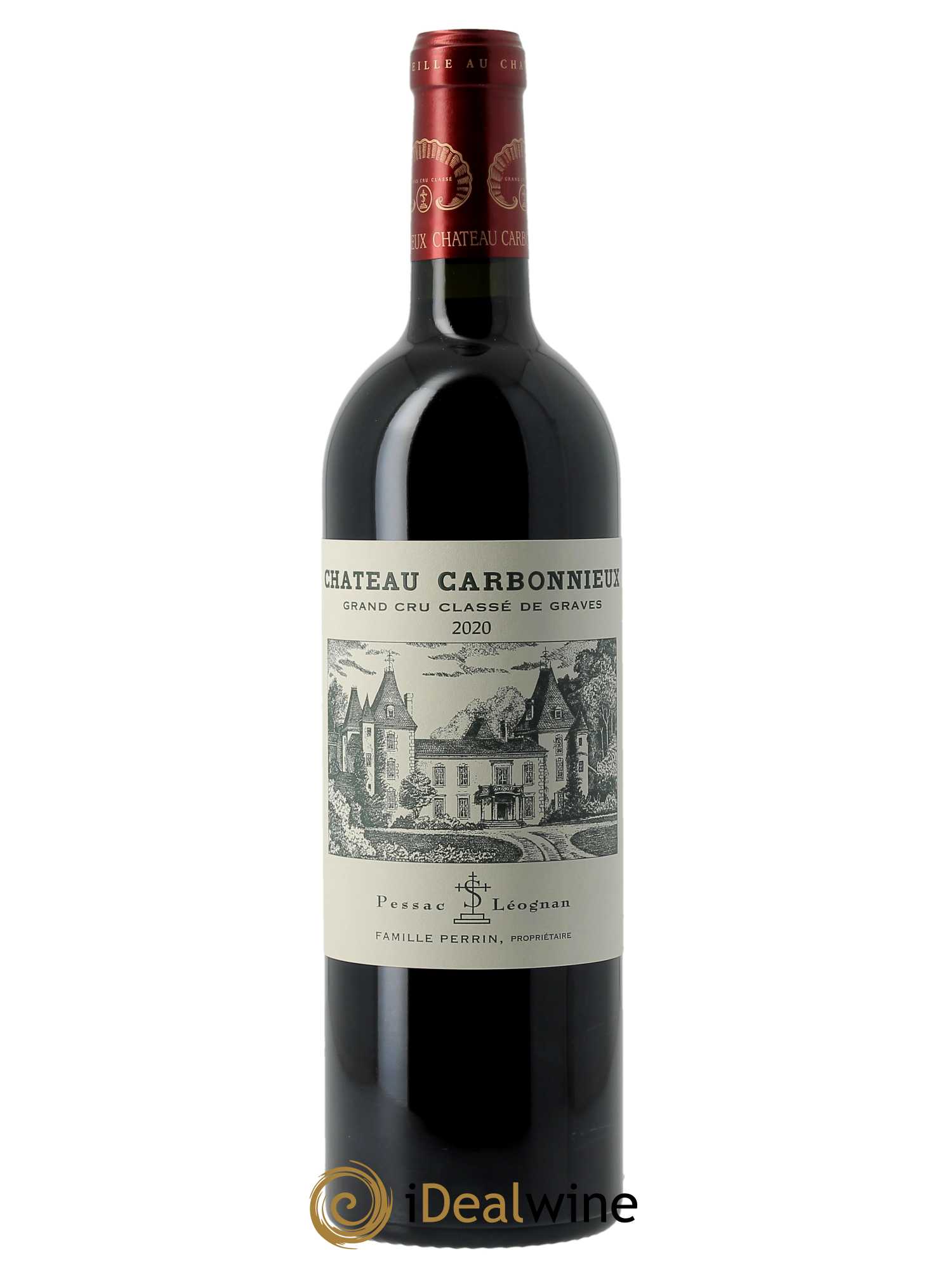 Château Carbonnieux Cru Classé de Graves (CBO à partir de 6 BTS) 2020 - Lot de 1 Bouteille
