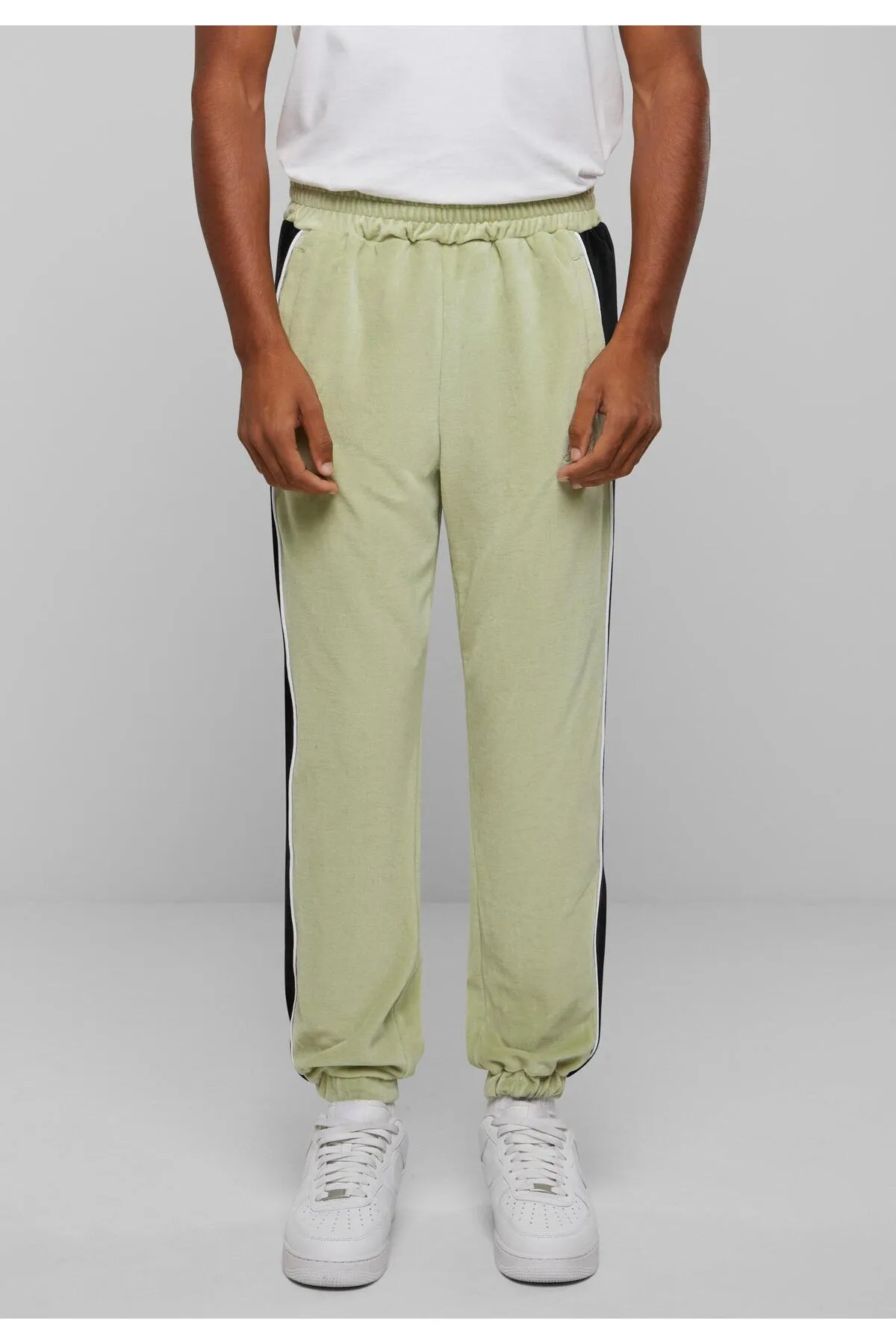 Sean John  Unisex JM221-012-02 SJ Script Logo Colorblock Samt Jogginghose