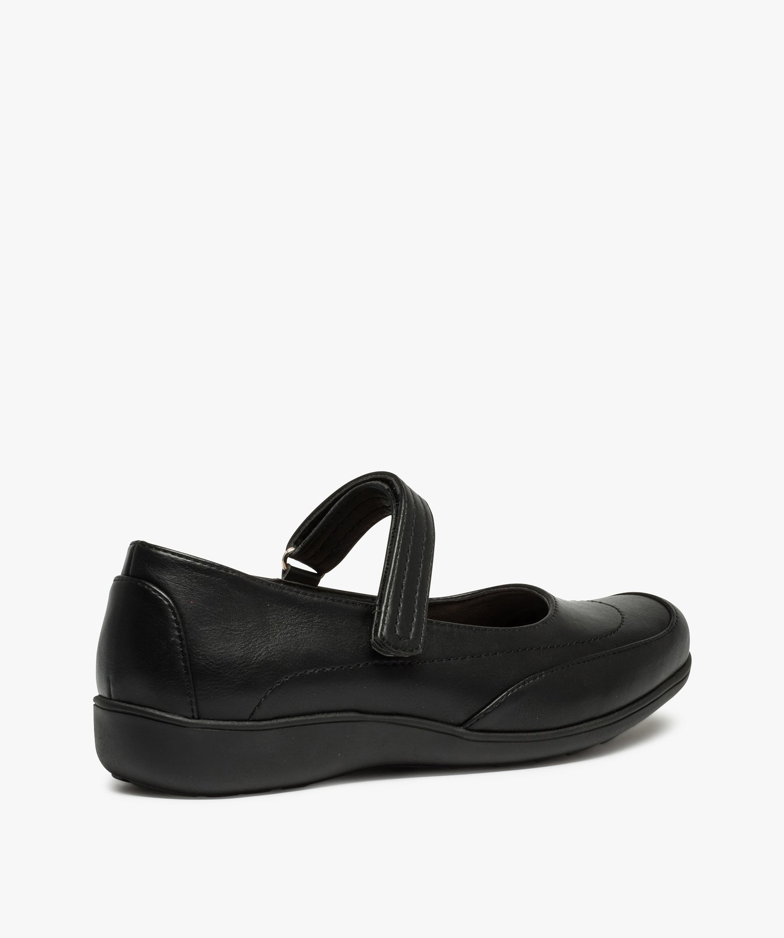 Babies femme confort à talon plat et dessus uni noir | GEMO