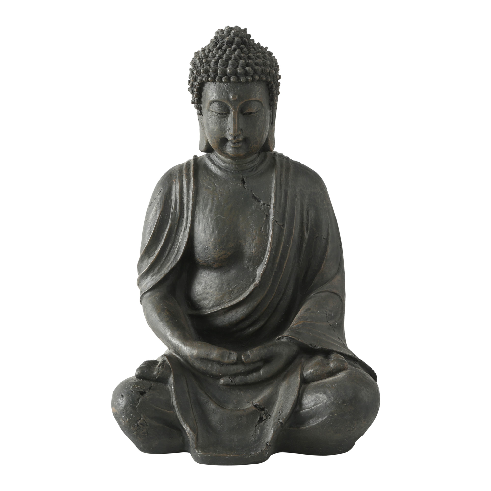 Deko-Figur Buddha braun