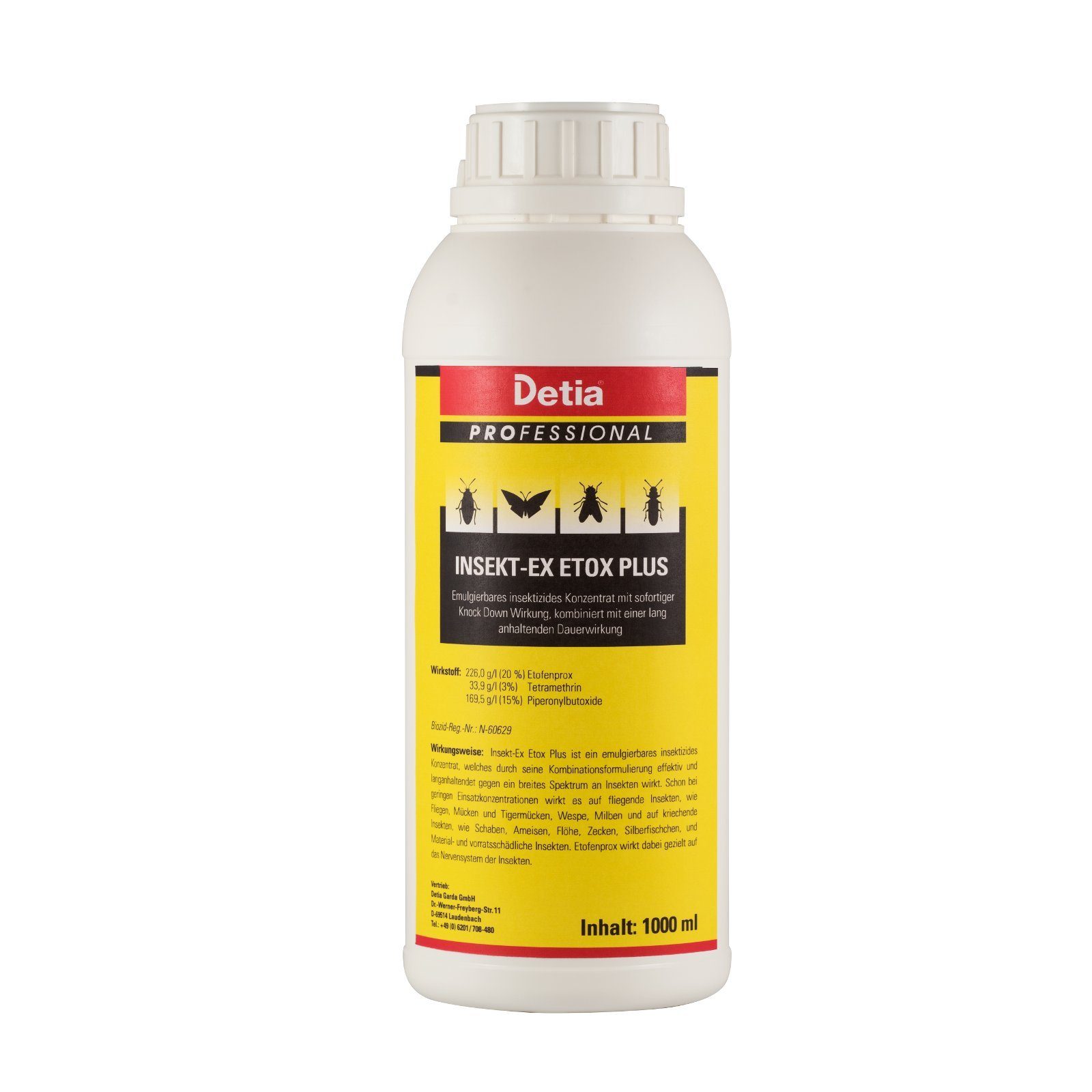 Detia Insektenvernichtungsmittel Insekt-Ex Etox Plus - 1 Liter