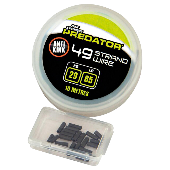 Fox Rage Predator Stahlvorfach 49 Strand Steel Wire