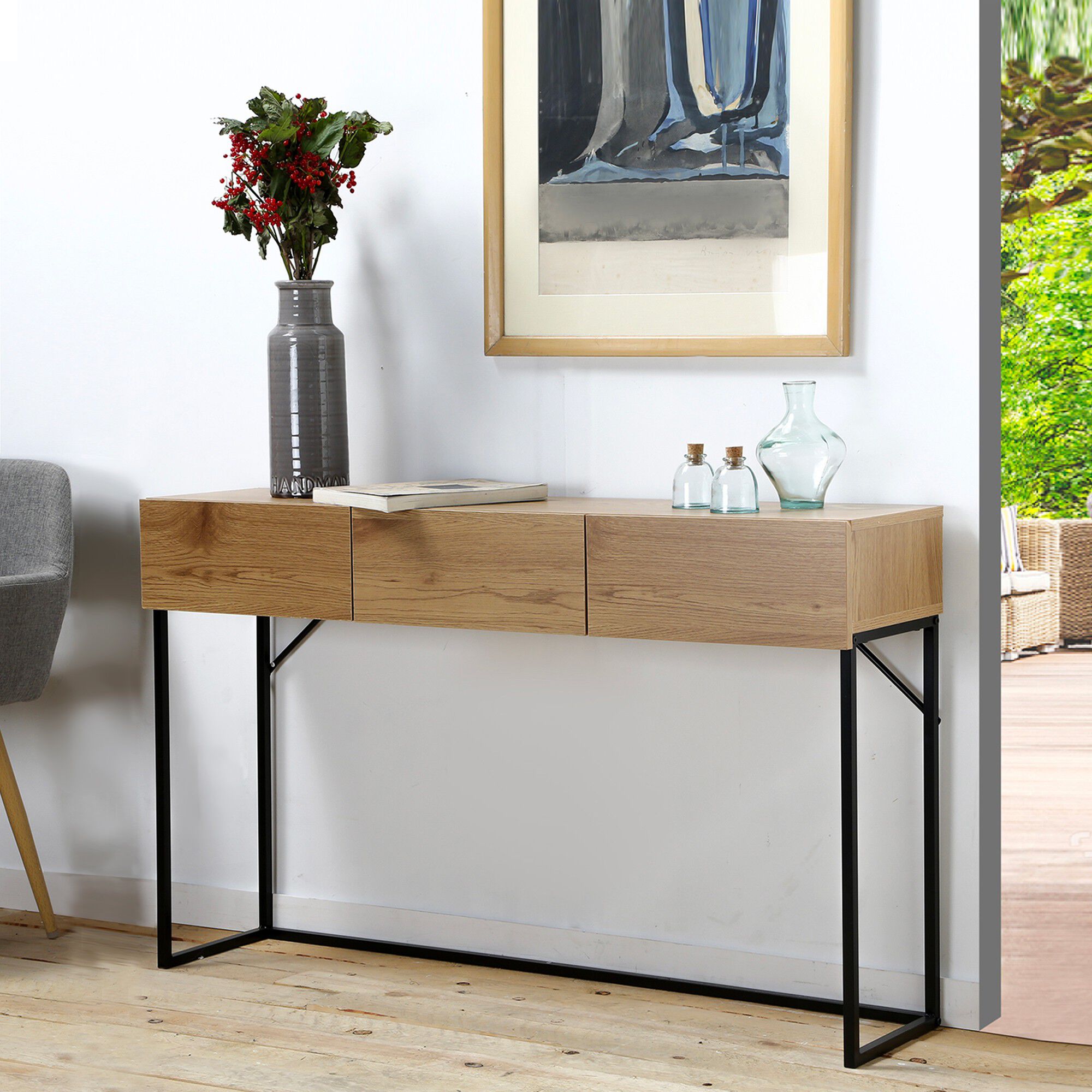 Console STOCKIES style industriel
