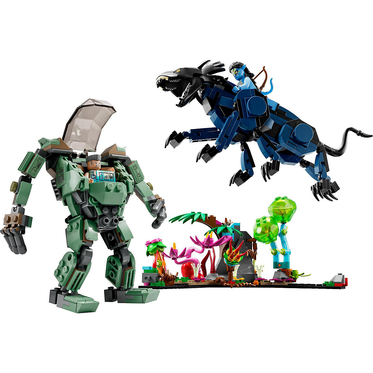 LEGO® Avatar 75571 Neytiri und Thanator vs. Quaritch im MPA