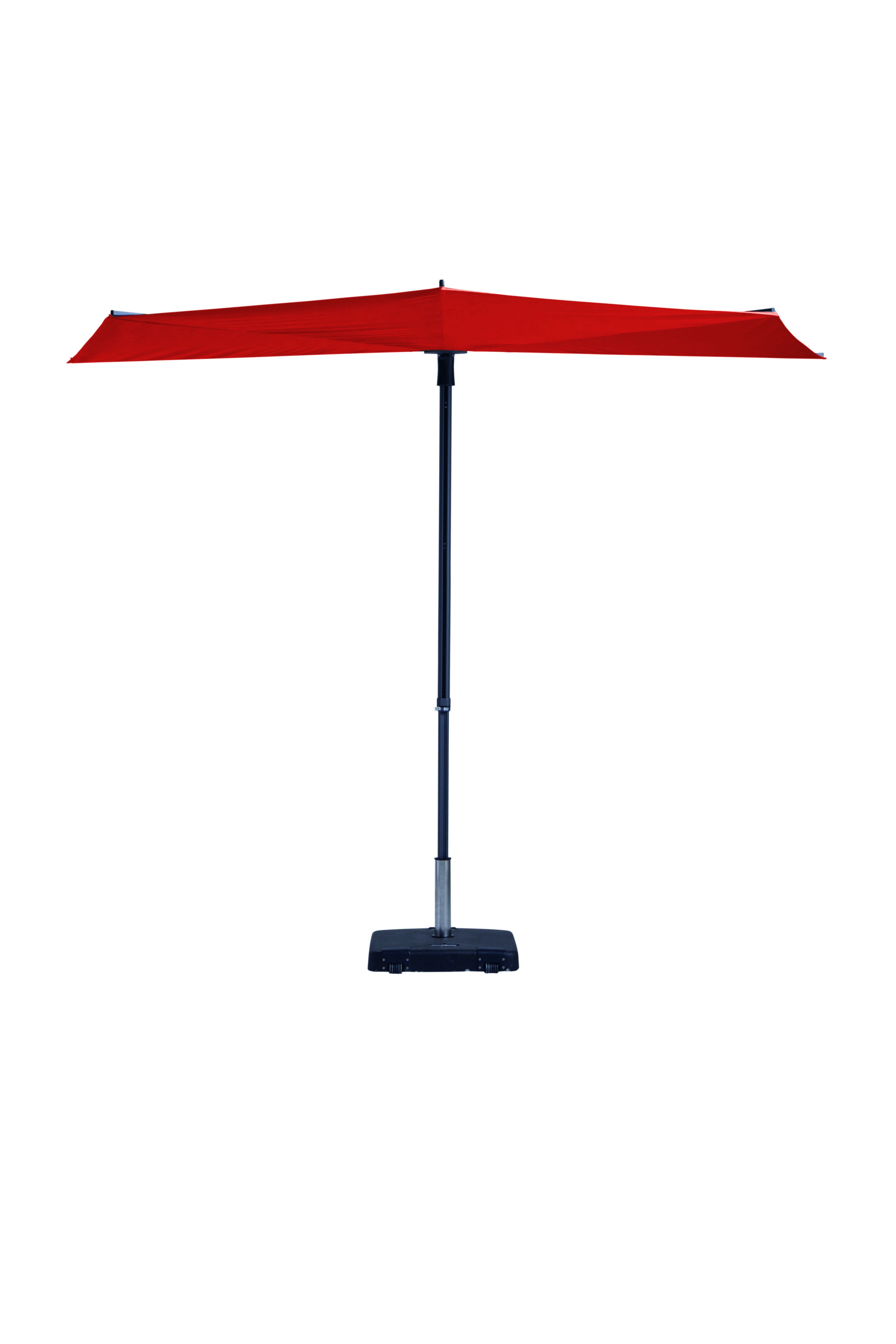 Madison Sun Wave Ziegelrot 270x150 Sonnenschirm