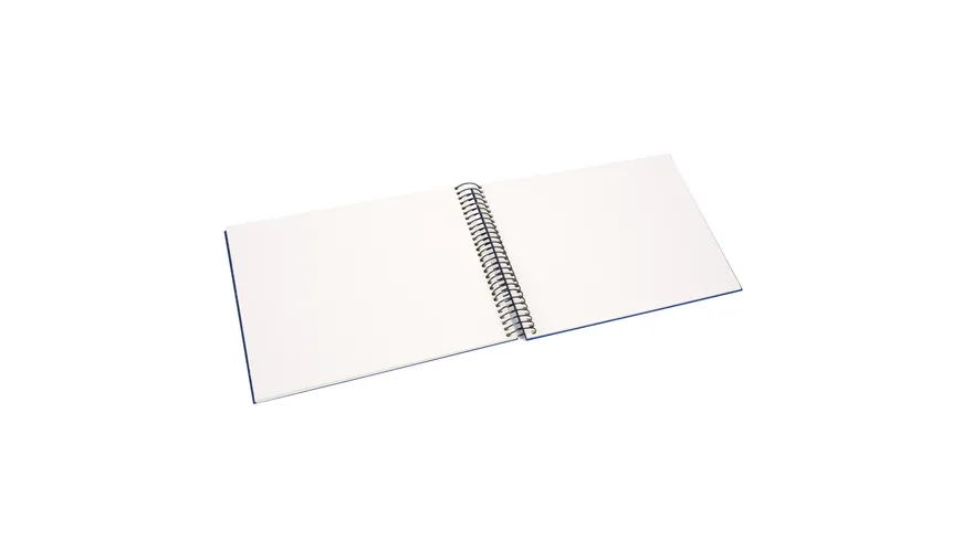 goldbuch Spiralalbum Bella Vista blau 24x17 cm mit 40 weiße Seiten