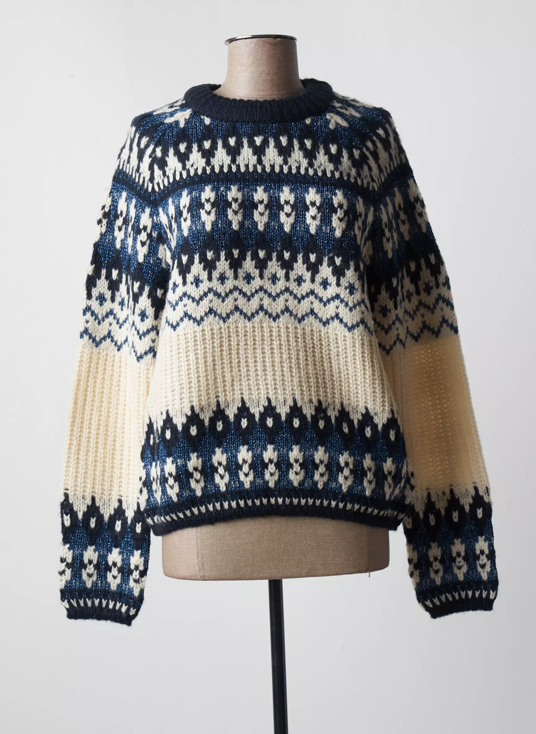 Scotch Soda Pulls Femme couleur bleu