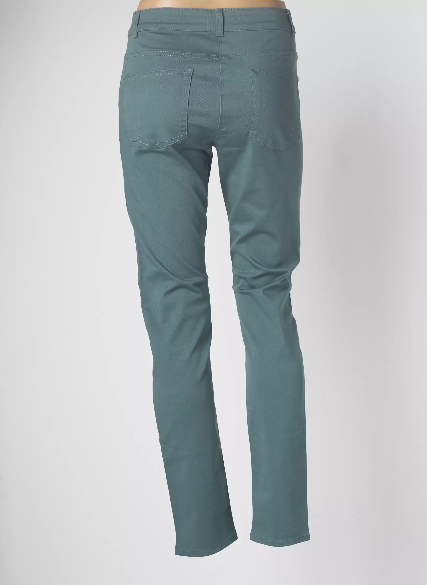 Devernois Pantalons Slim Femme couleur vert
