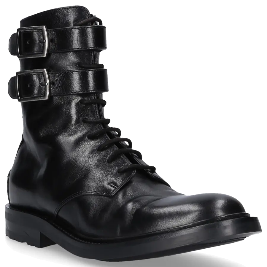 Saint Laurent - Stiefeletten ARMY 20 Kalbsleder - schwarz