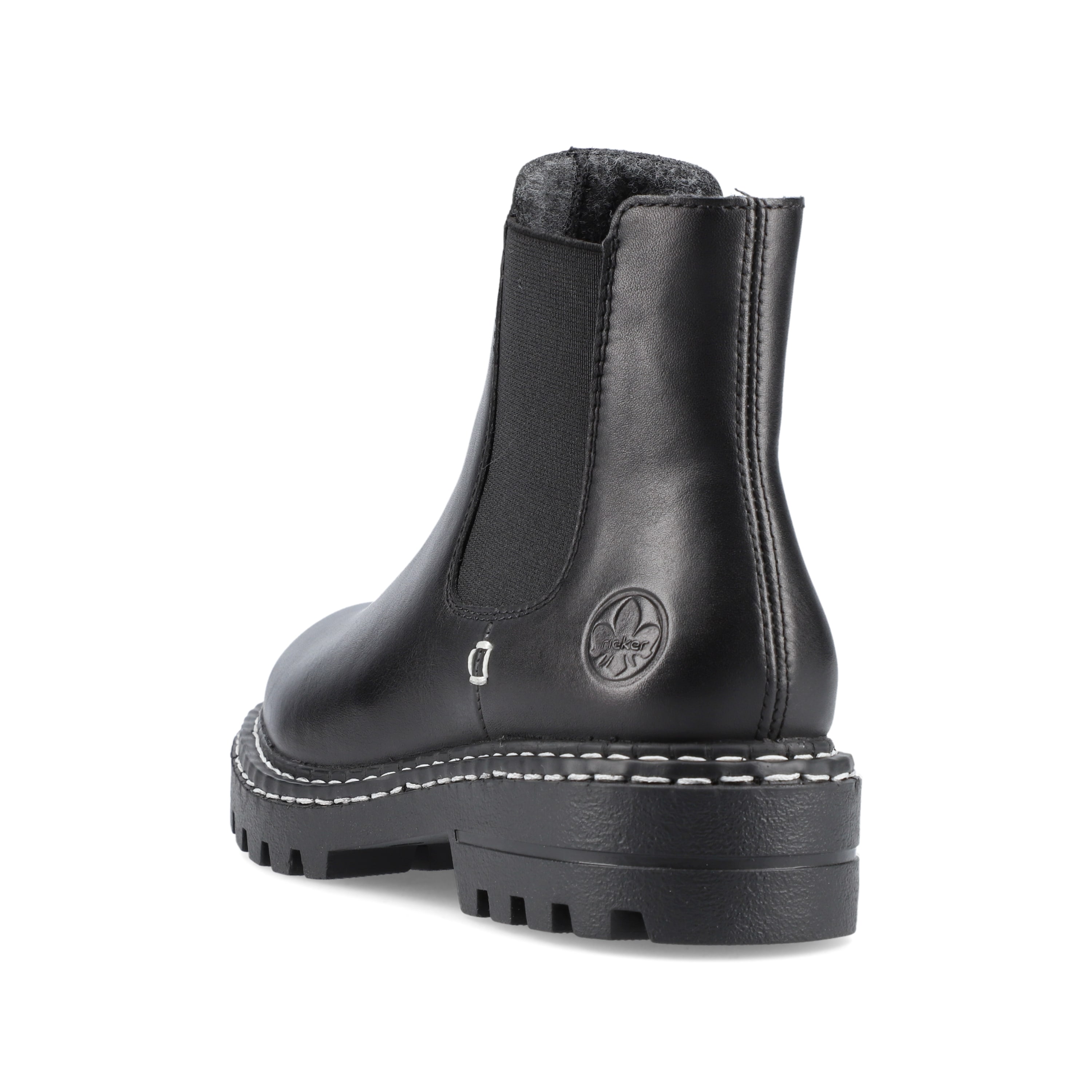 Rieker Damen Chelsea Boots tiefschwarz