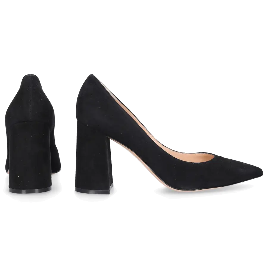 Gianvito Rossi - Pumps PIPER 85 Veloursleder - schwarz