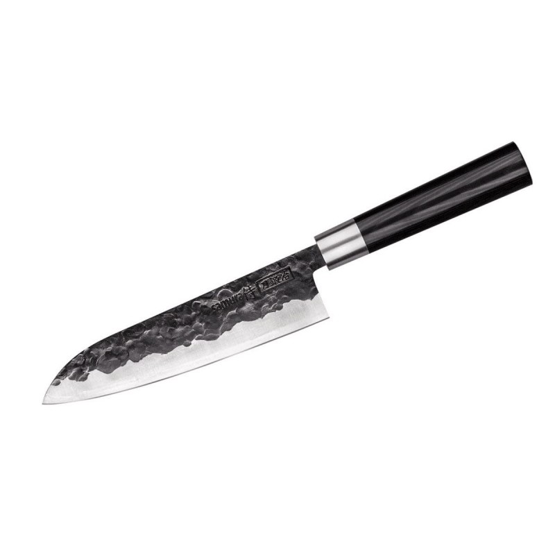 Samura Blacksmith Santoku Messer. 18,2 cm