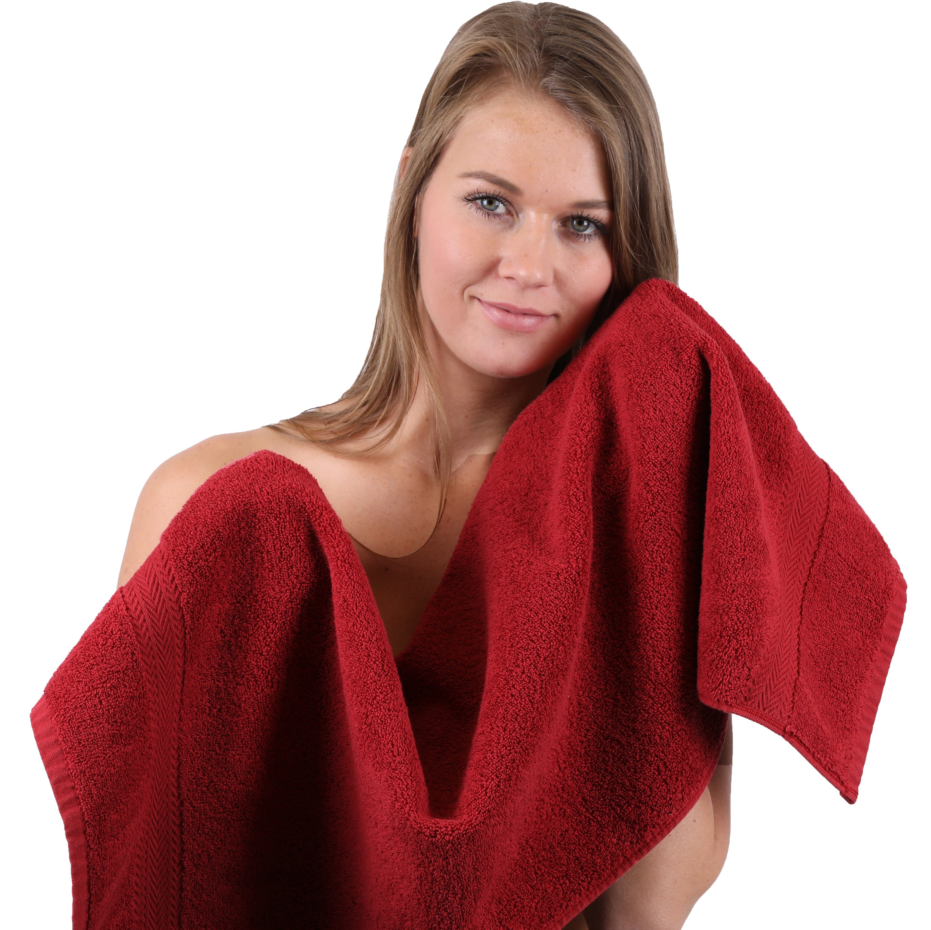 Betz Handtuch Set 10-TLG. Handtuch-Set Classic 100% Baumwolle 2 Duschtücher 4 Handtücher 2 Gästetücher 2 Seiftücher, 100% Baumwolle, (10-tlg)