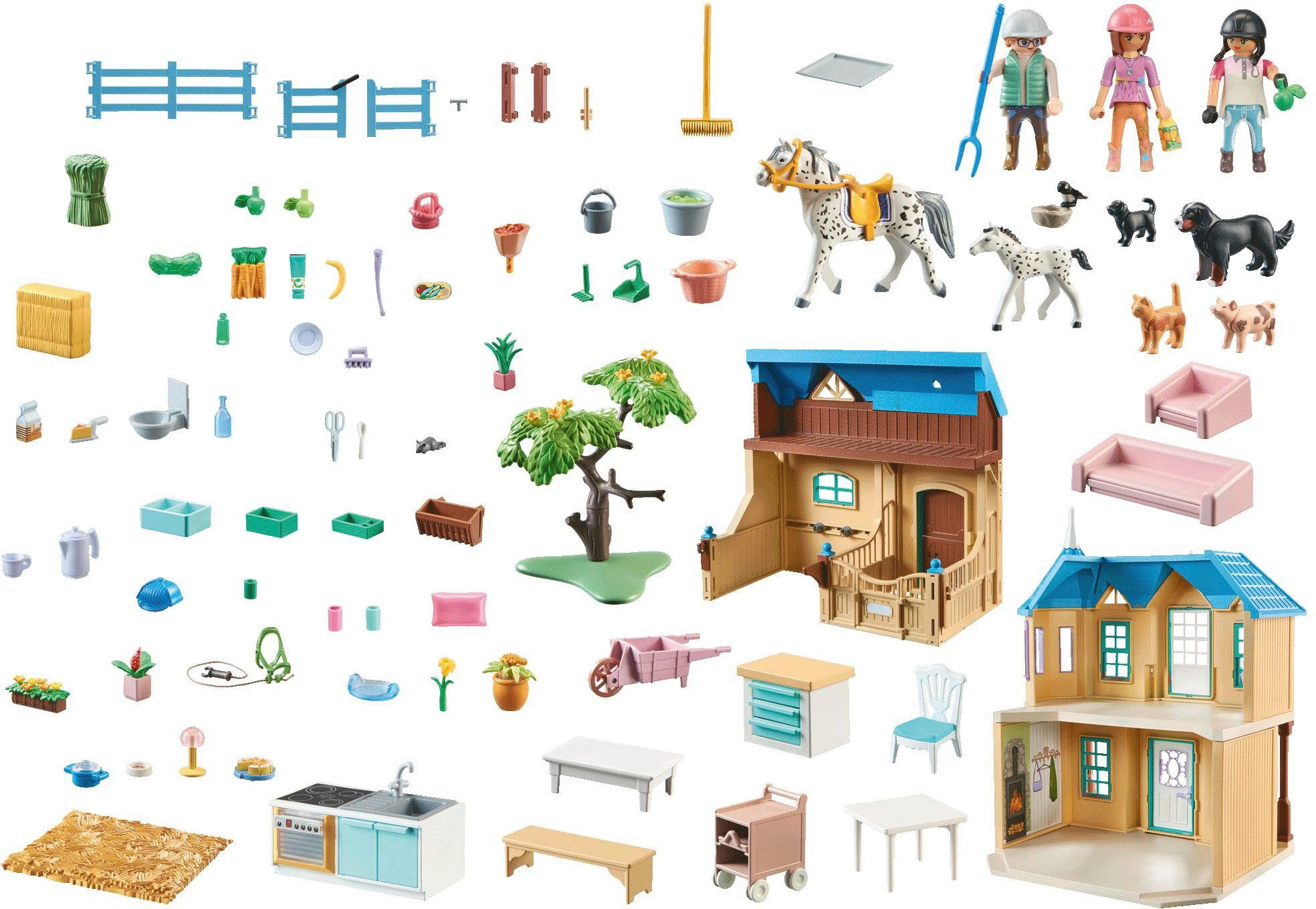 Playmobil® Konstruktions-Spielset Waterfall Ranch (71351), Horses of Waterfall, (263 St)