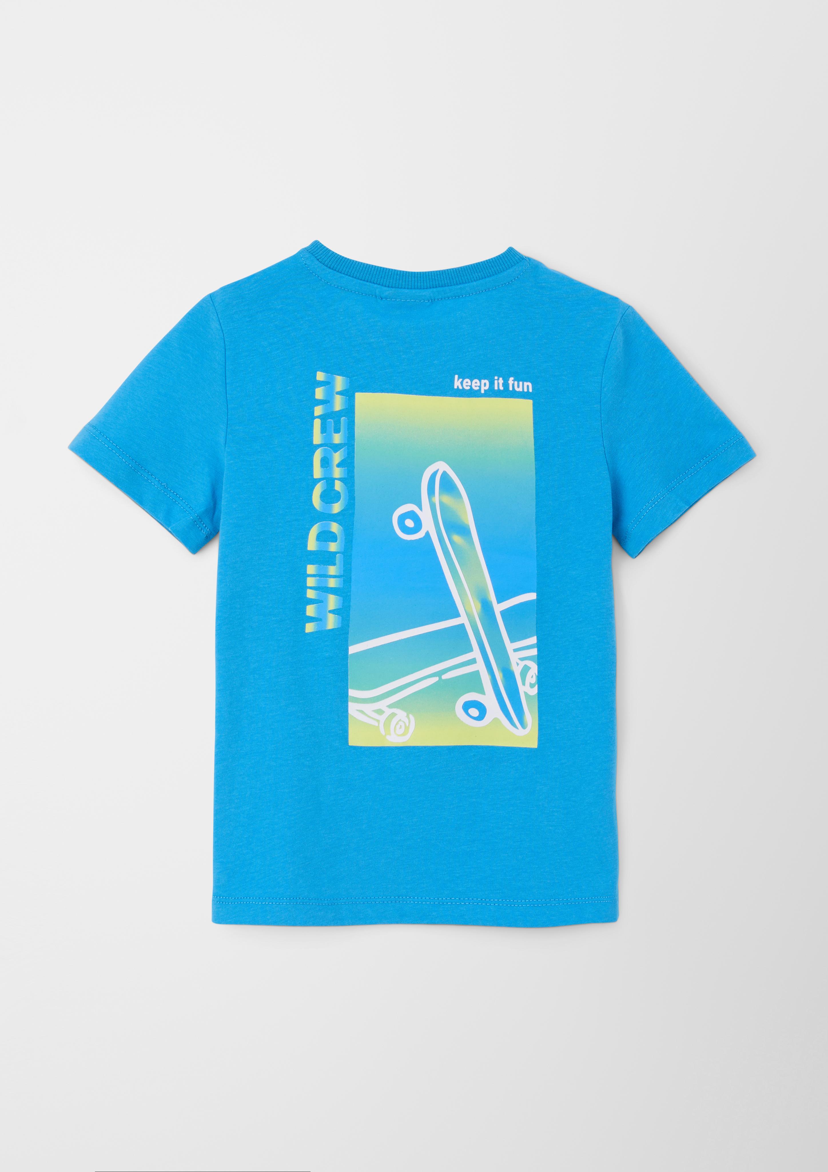 T-Shirt mit großem Backprint  2130646-6431