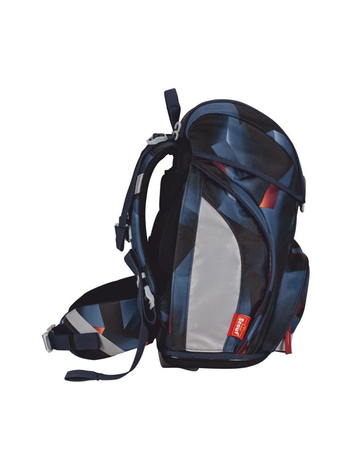 Scout Scout Alpha Schulranzen-Set 4 teilig Exklusiv LED Gravity günstig kaufen onesize
