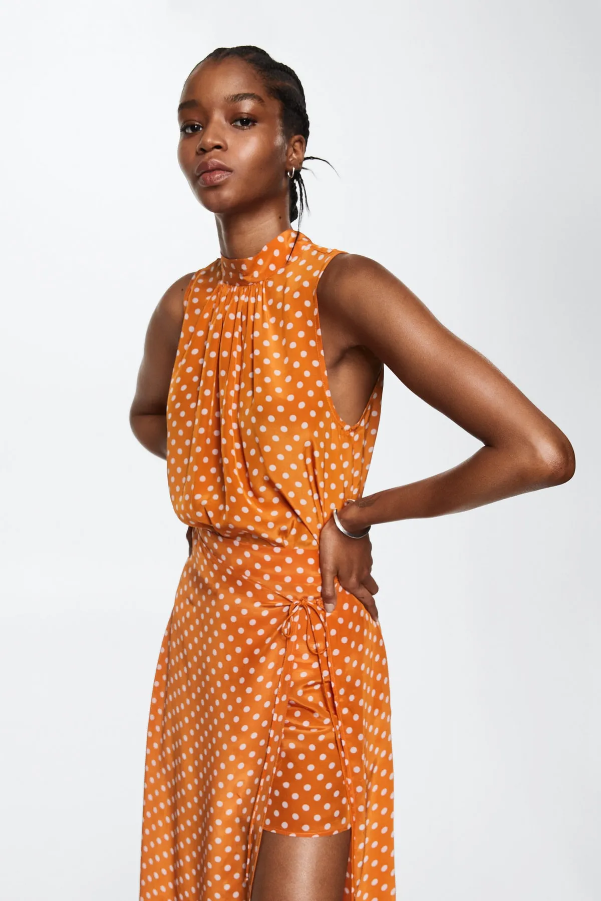 MANGO  Brauner Damenrock 37010424