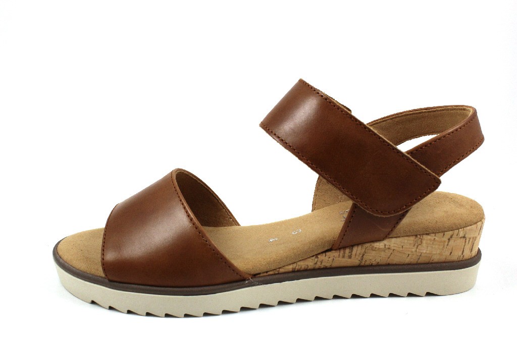 GABOR Keilsandalen braun Comfort Keilsandalette