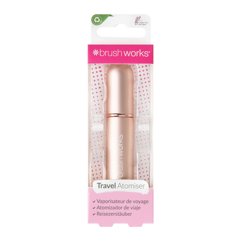 Brushworks Vaporisateur de Parfum Rechargeable Parfum