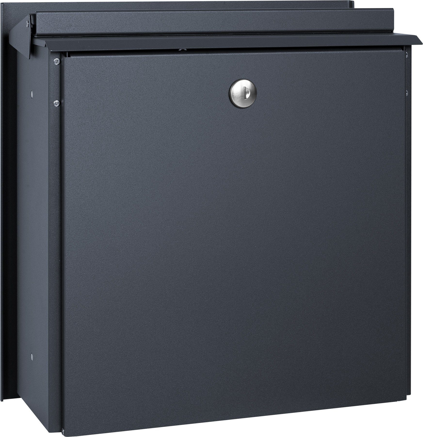 MOCAVI Briefkasten MOCAVI ZBox 111 Zaunbriefkasten anthrazit RAL 7016