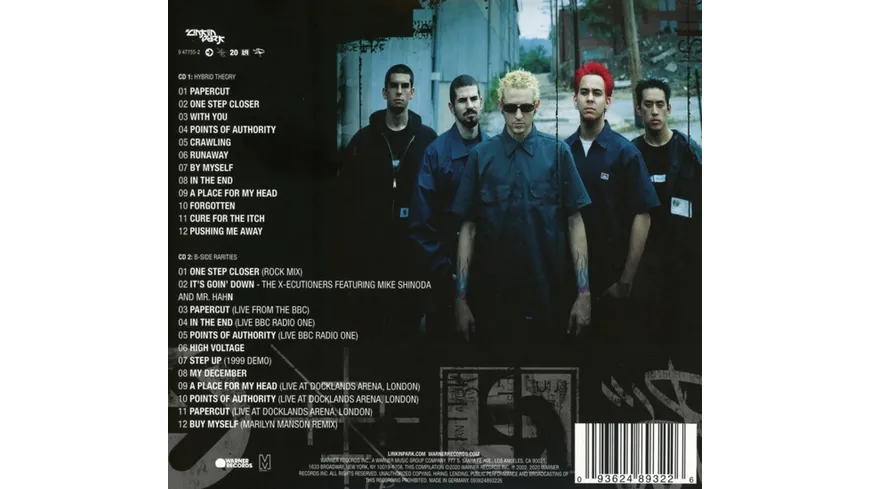 Hybrid Theory (20th Anniversary Edition) Softpak