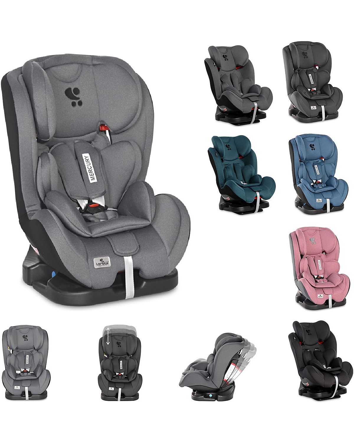 Kindersitz Mercury Gruppe 0+/1/2/3 (0 - 36kg) Kindersitze