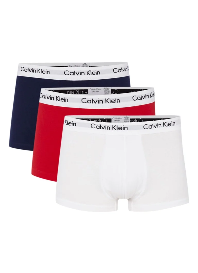 Calvin Klein 3-pack Low rise Trunk 2664 boxer shorts