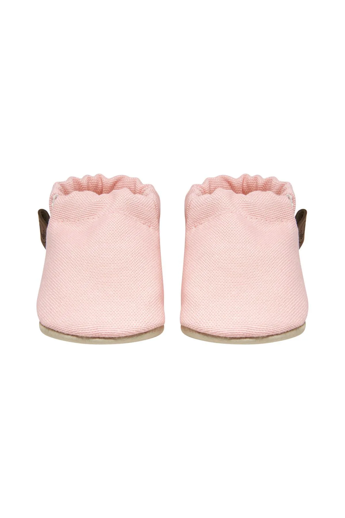 Caluu Baby  Puderrosa Babyschuhe aus Öko-Tex-Baumwolle