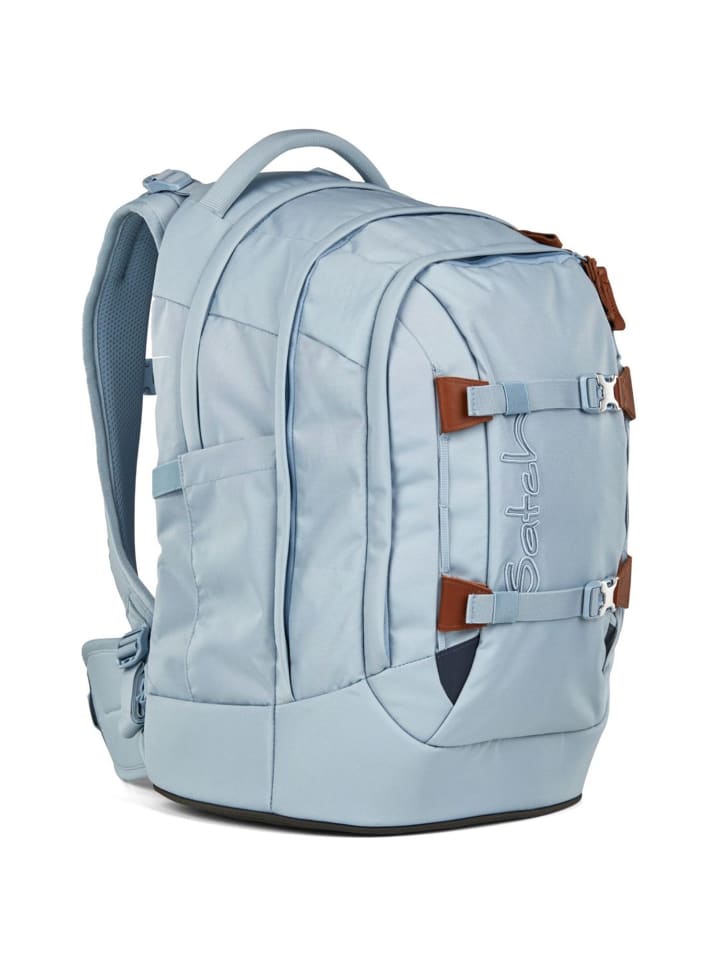 Satch Pack Schulrucksack Nordic Ice Blue 2025 in Hellblau günstig kaufen onesize