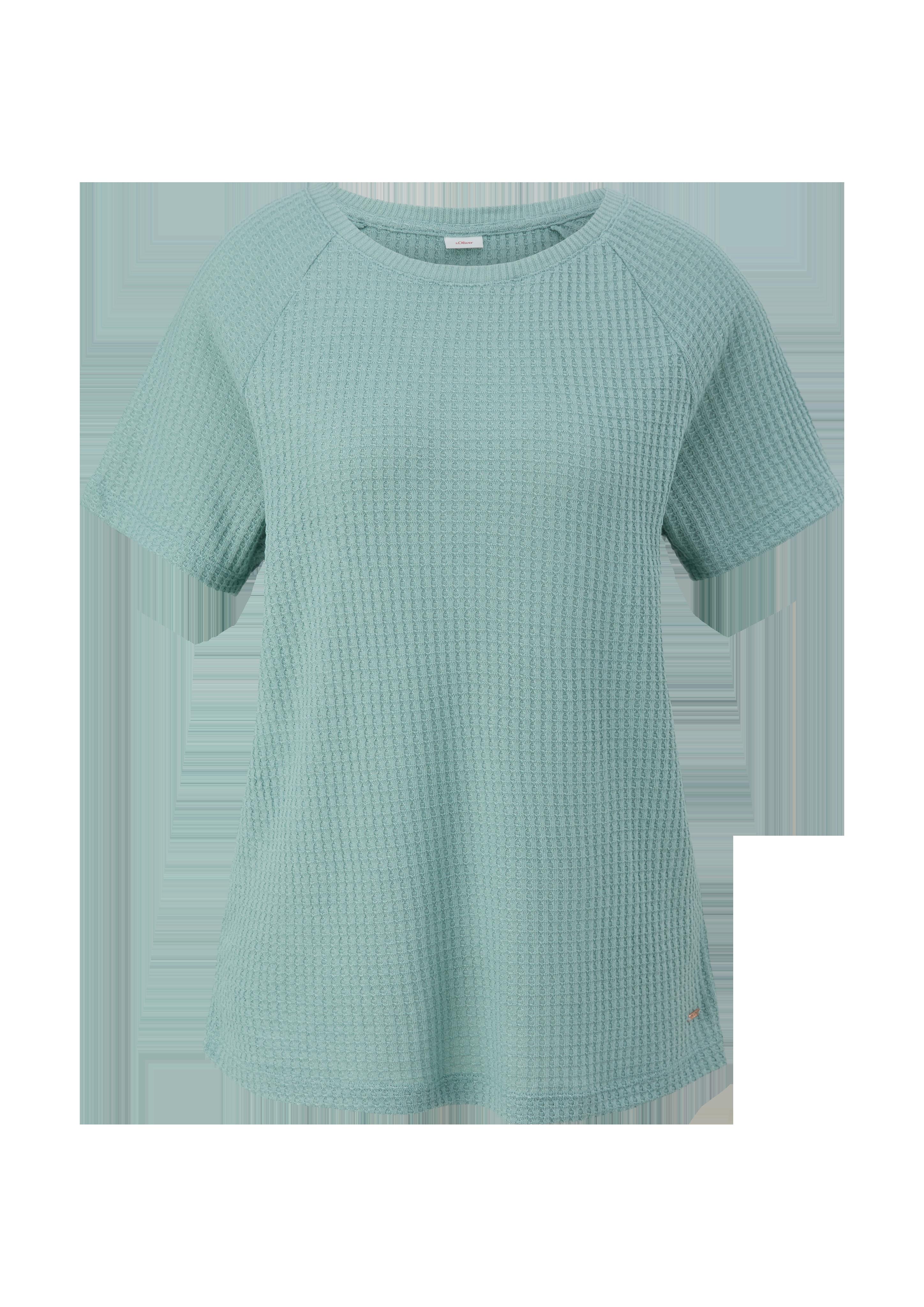 Nachtshirt in Waffelpiqué-Struktur  6007804-6200