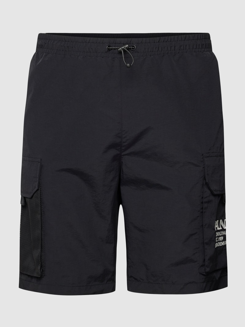 Shorts mit Cargotaschen - P&C x Karl Kani in schwarz