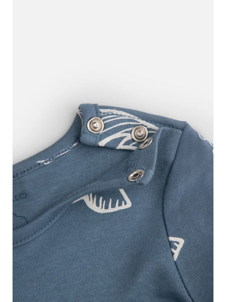 Coccodrillo Body mit langen Ärmeln in blau günstig kaufen