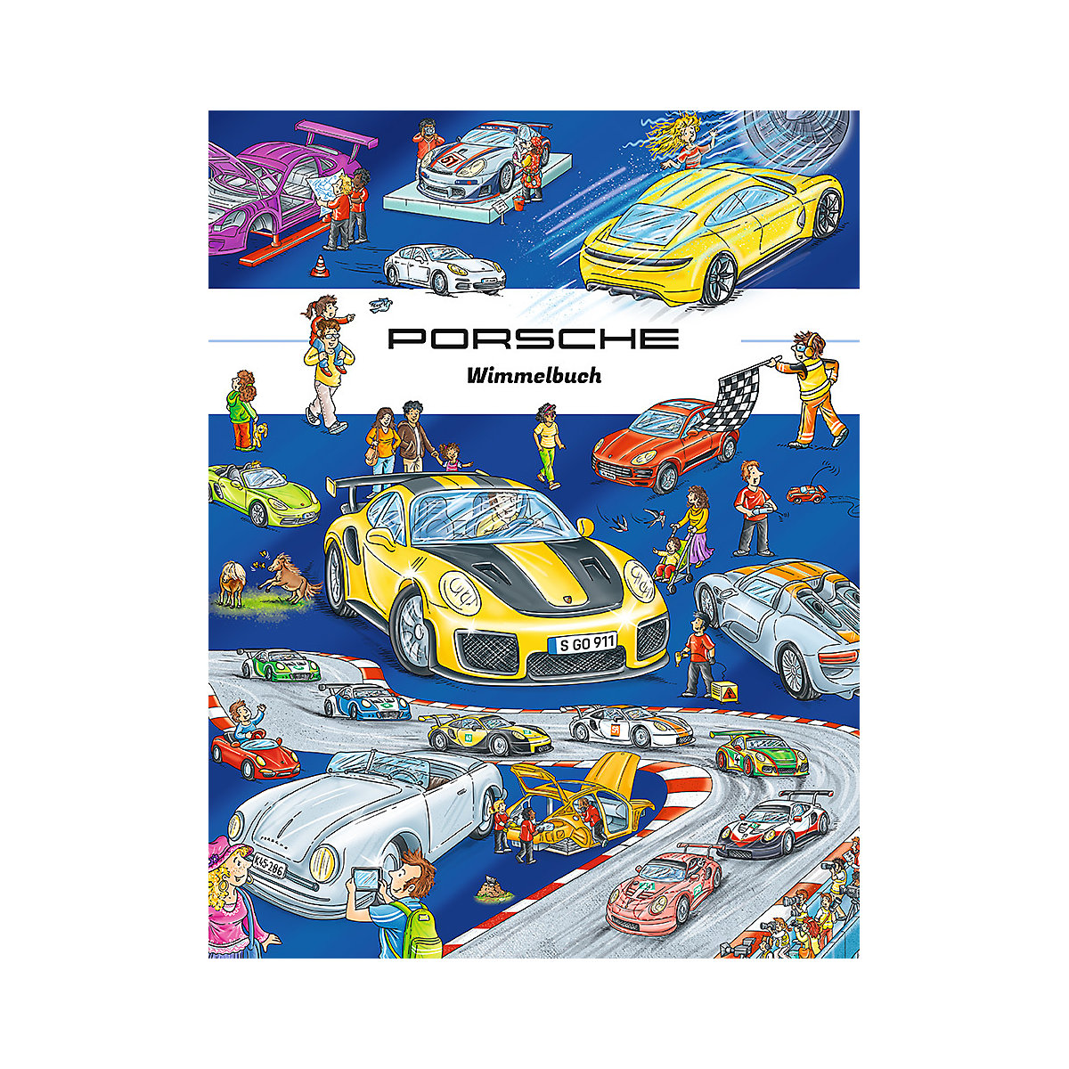 Porsche Wimmelbuch