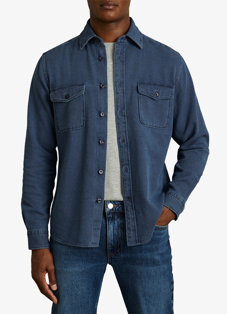 Cămașă din denim Reiss McIlroy