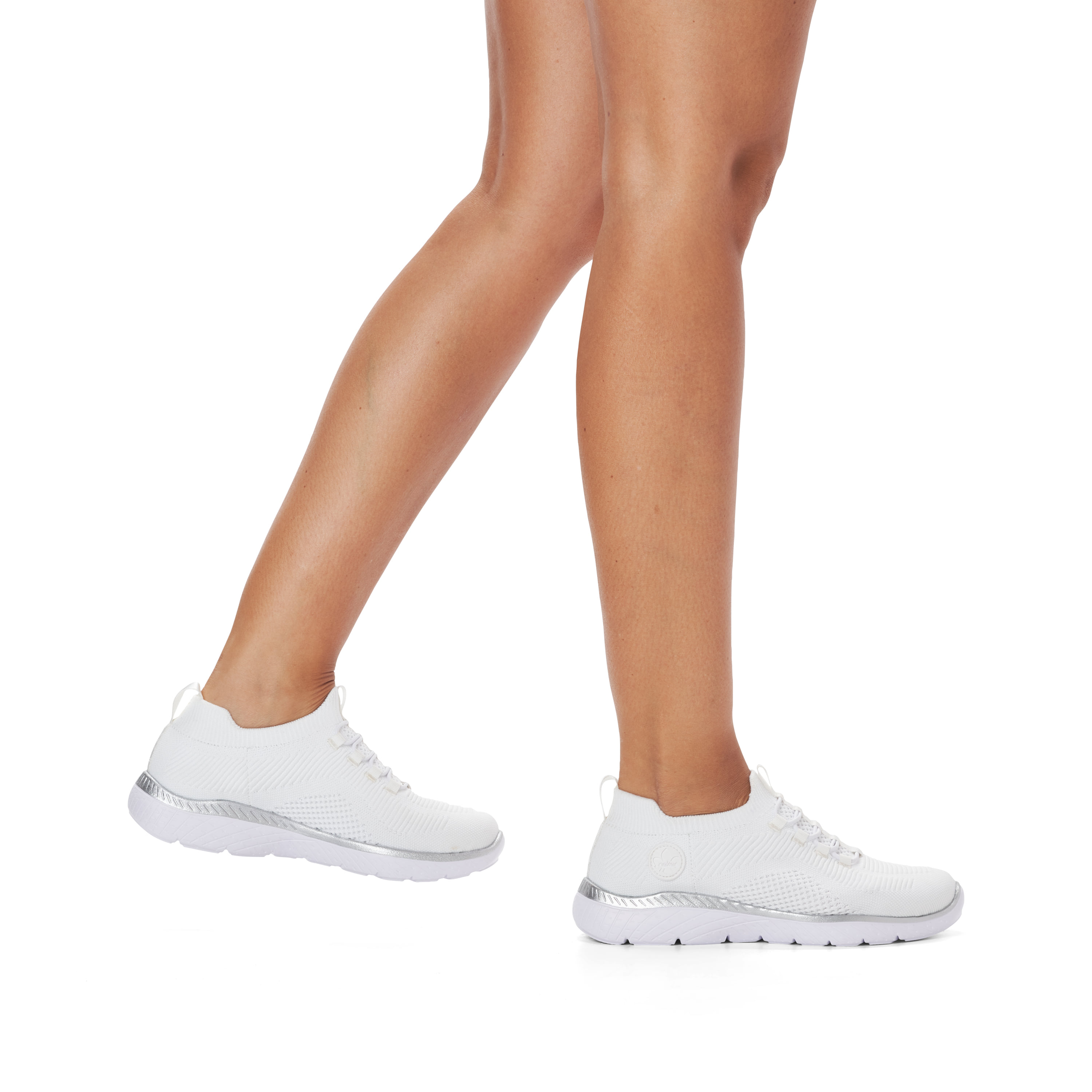 Rieker Damen Slipper edelweiß