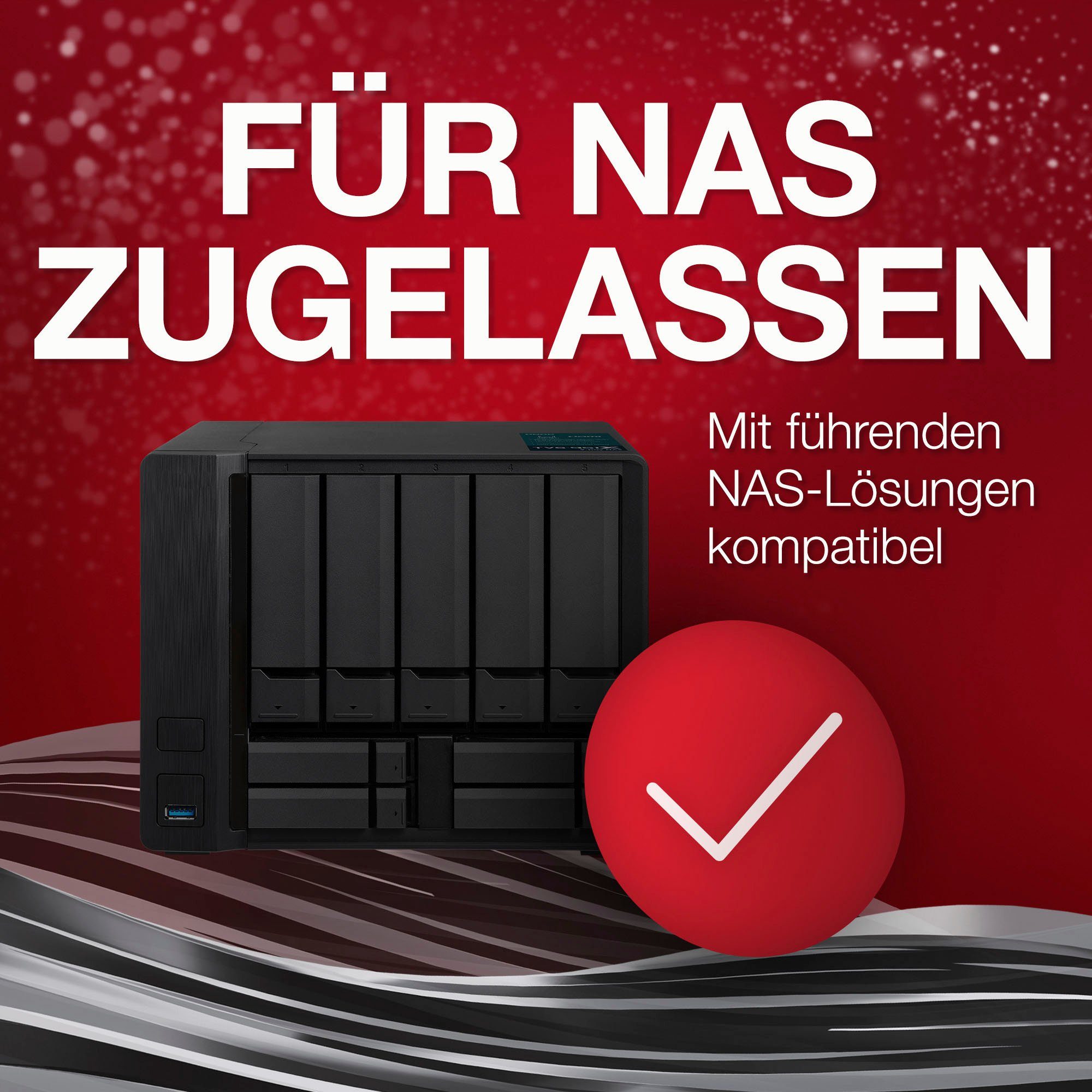 Seagate IronWolf HDD-NAS-Festplatte (12 TB) 3,5