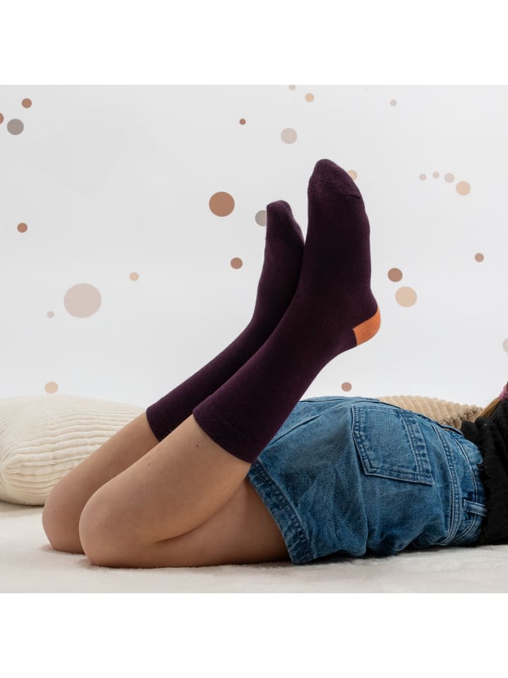 Occulto 10er Pack Motiv Socken Fantasia in Pink günstig kaufen