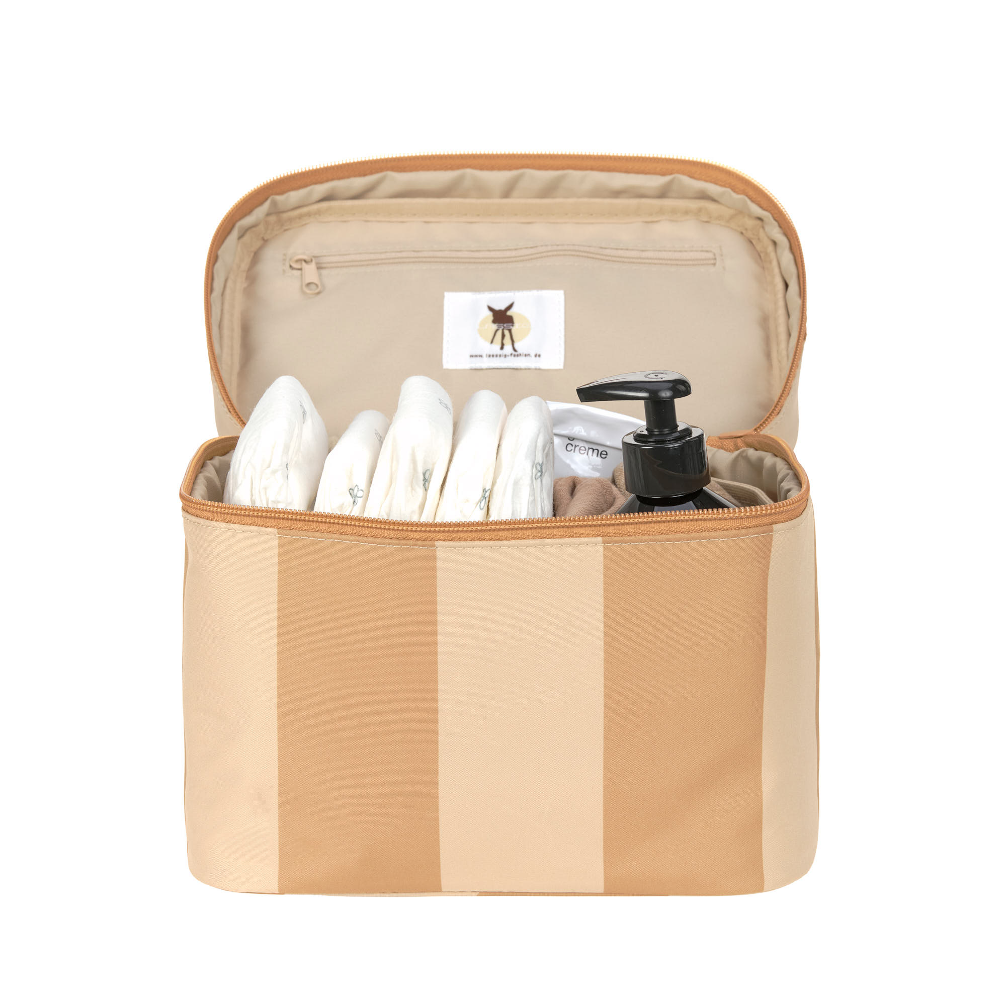 Wickeltisch Organizer, Kamel Beige
