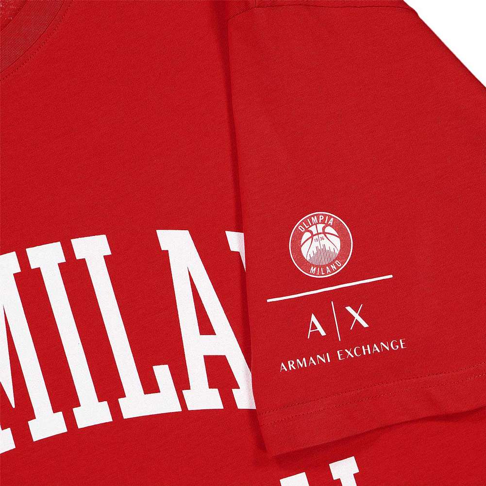 AX Armani Exchange Milan EuroLeague Herren Basketball T-Shirt 0194-2552/6605