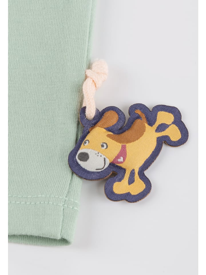 Sigikid T-Shirt Funny Dog in Grün günstig kaufen