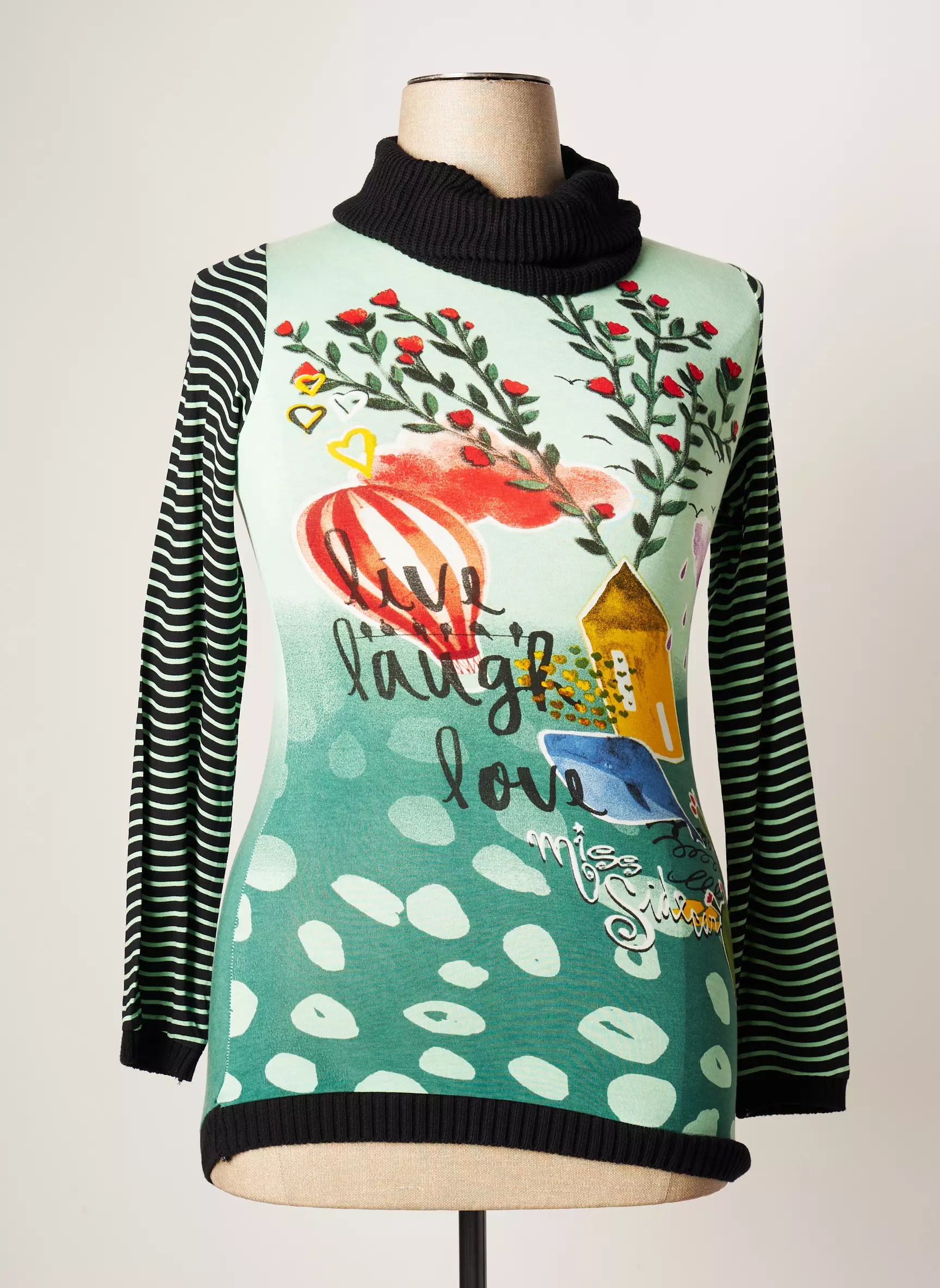 Sidecar Tops Femme couleur vert