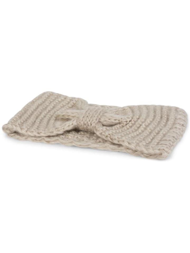 styleBREAKER Strick Stirnband in Beige günstig kaufen onesize