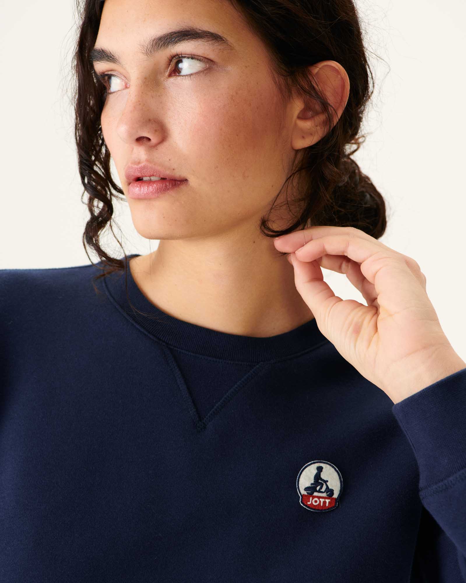 Sweat en coton biologique Marine Elvas