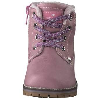 Tom Tailor Schnür Boots in rosa